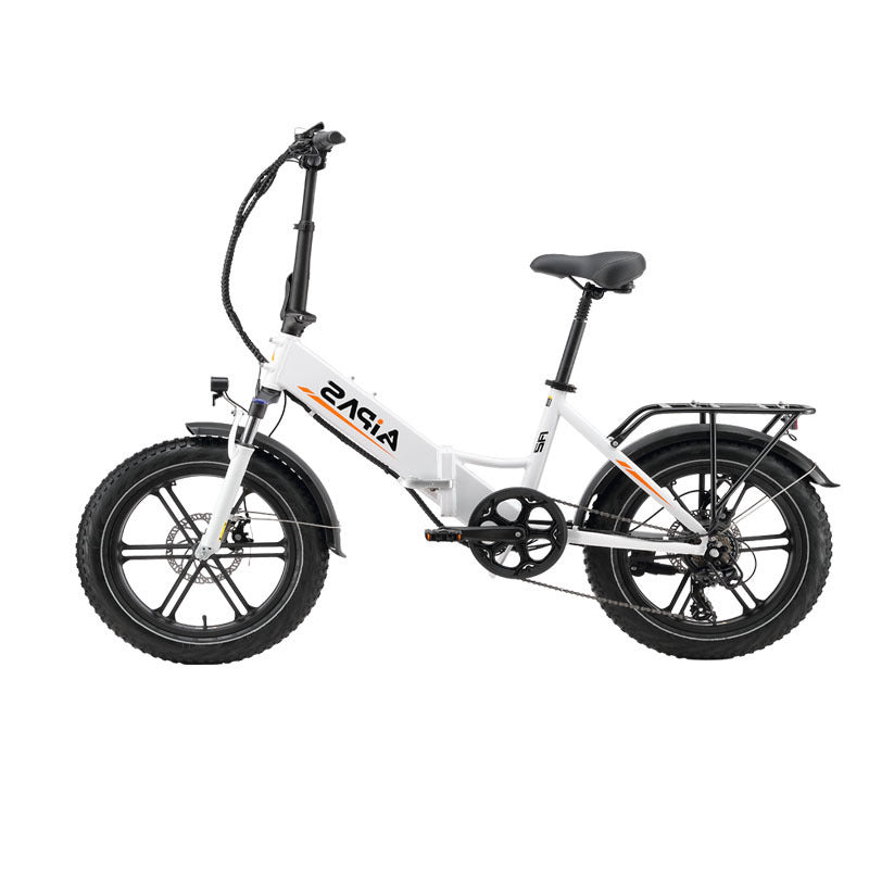 A2 Electric Bike Fat Tire 48V  Removable Lithium Battery for Adults, Step-Through Frame and Shimano 7-Speed