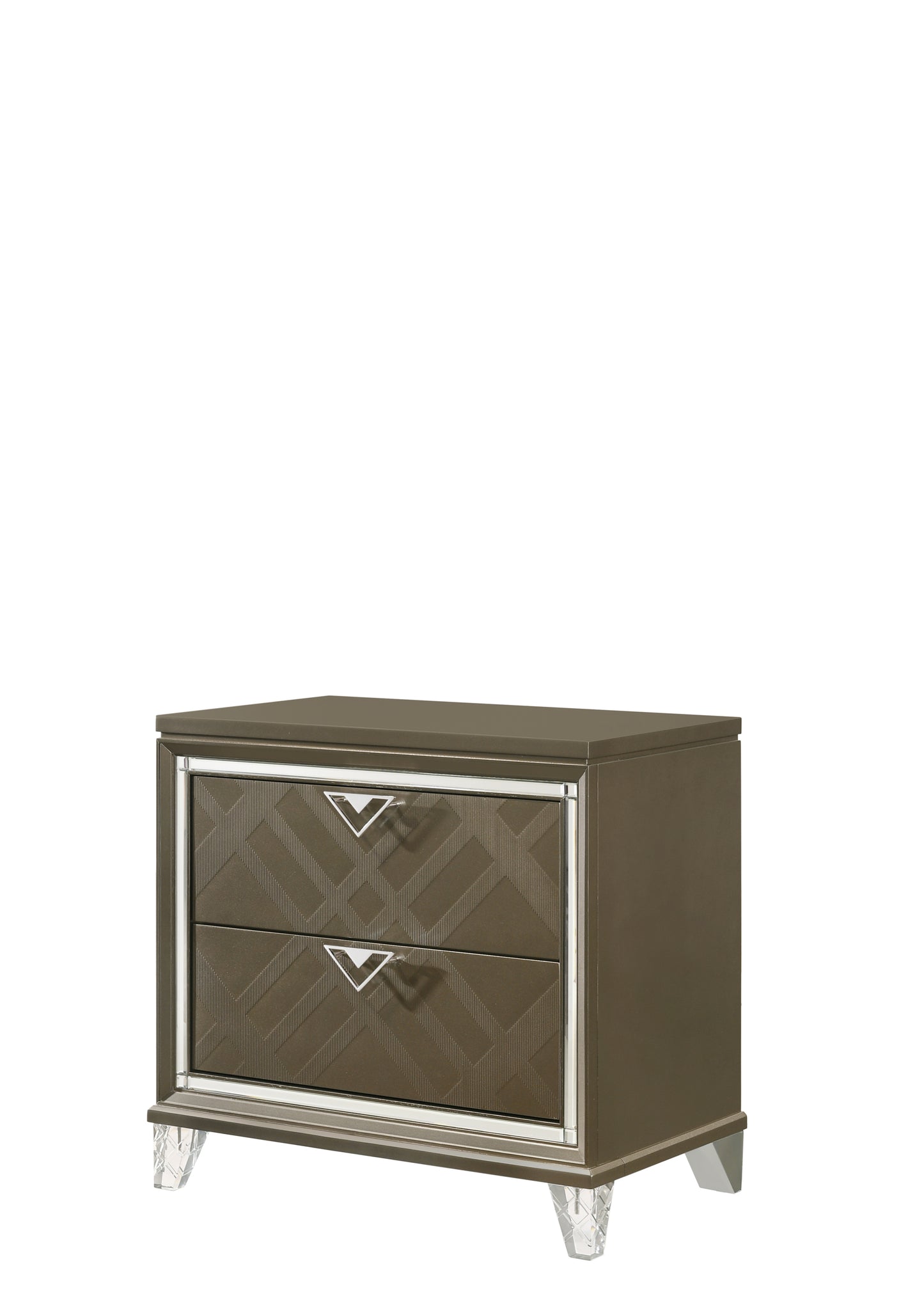 Skylar Nightstand, Dark Champagne 25323