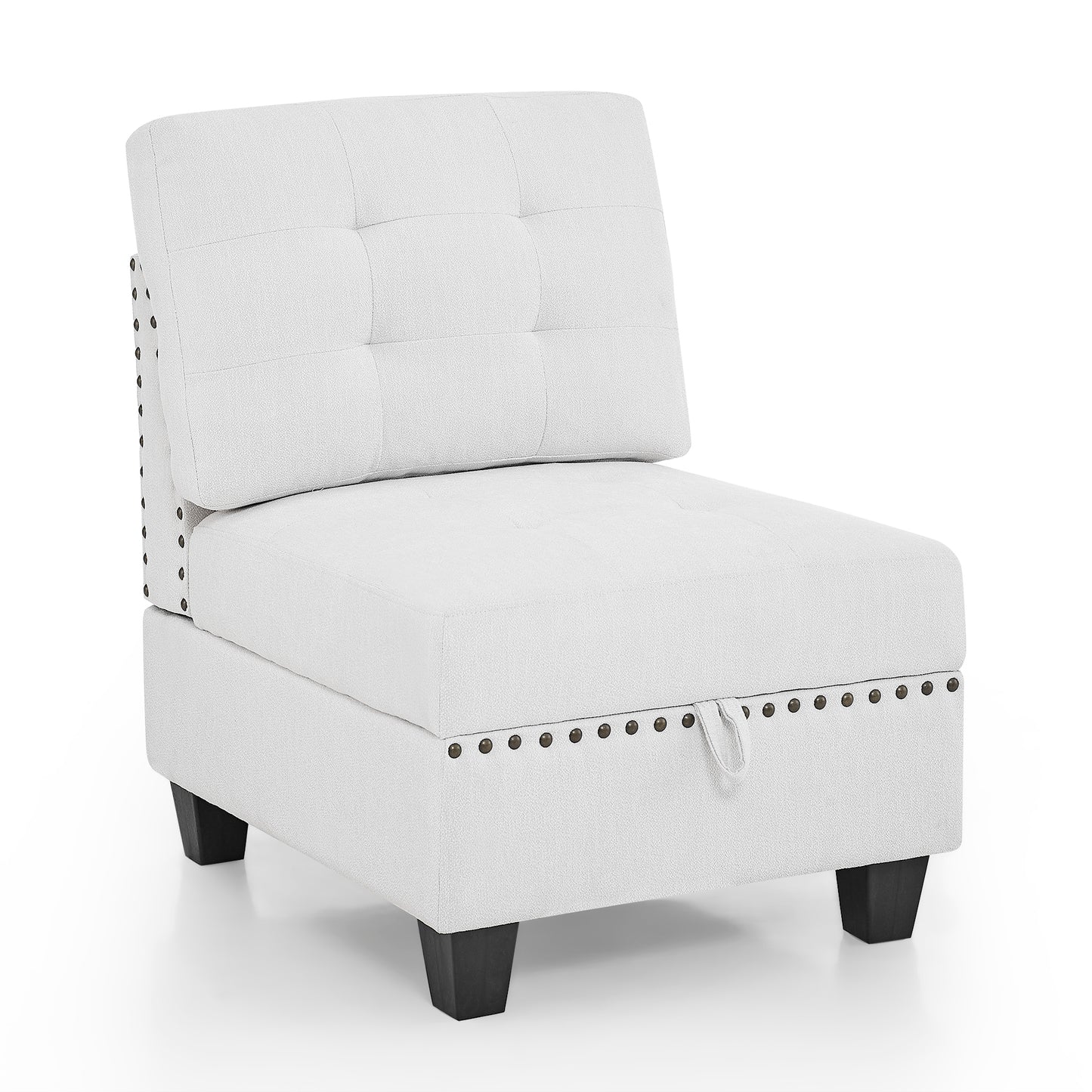 Single Chair  for Modular Sectional,Iovry(26.5"x31.5"x36")