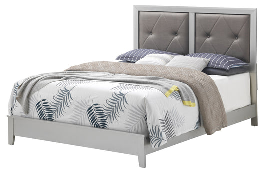 Primo G1333A-QB Queen Bed , Silver Champagne