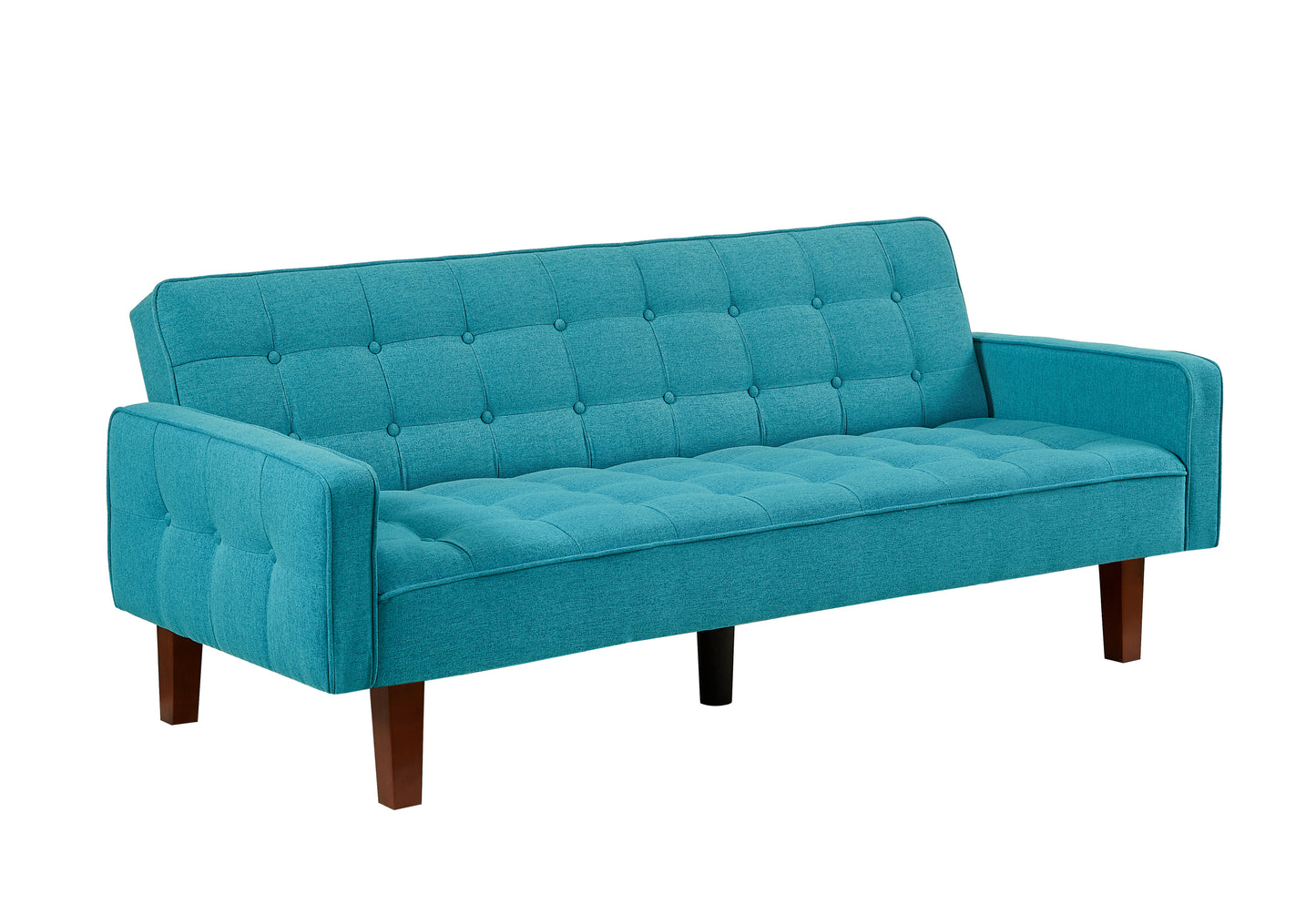 Light Blue Sofa Bed with Versatile Functionality