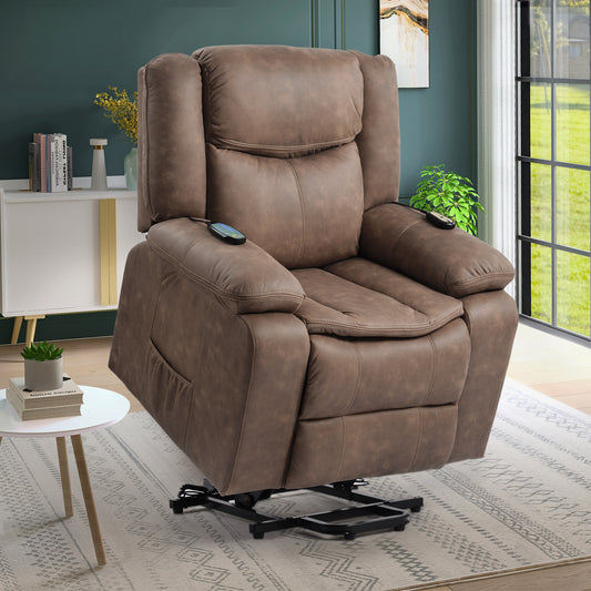 Elderly ComfortLift Massage Power Lift Chair with Heating and Adjustable Design