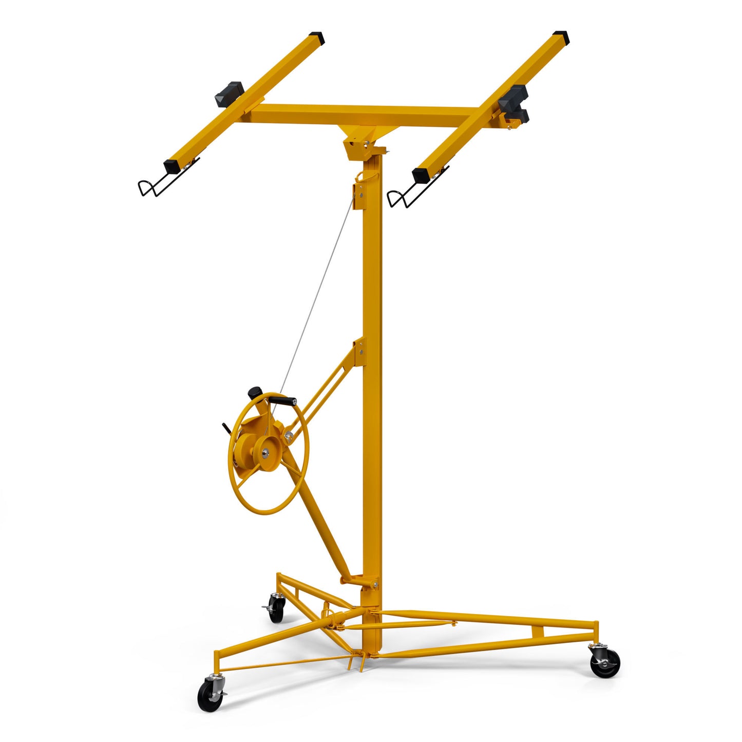 16ft Lift Drywall Panel Hoist Jack for Ceiling - Yellow