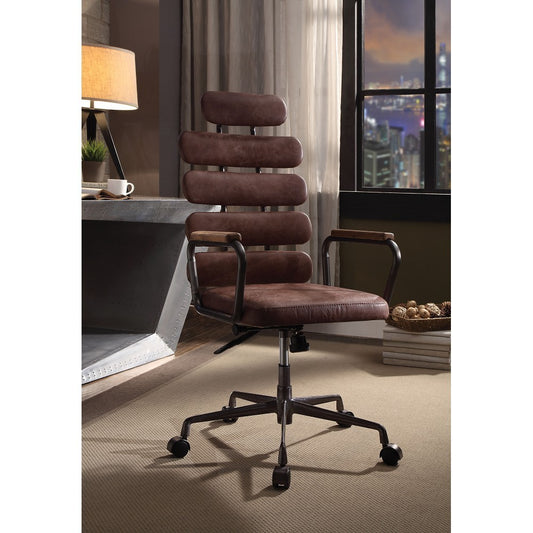 Calan Office Chair in Vintage Whiskey Top Grain Leather 92110