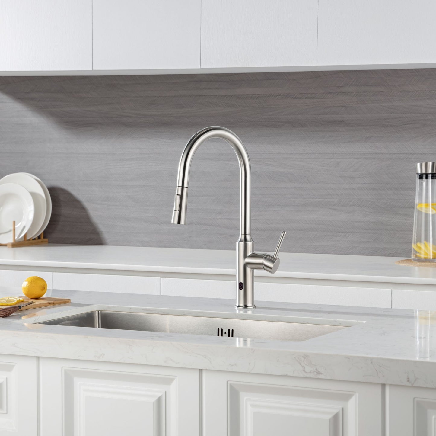 Rainlex Pull Down Touchless Kitchen Faucet