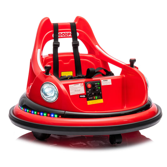 Electric Remote Control Bumper Car for Kids 1.5-5 Years Old