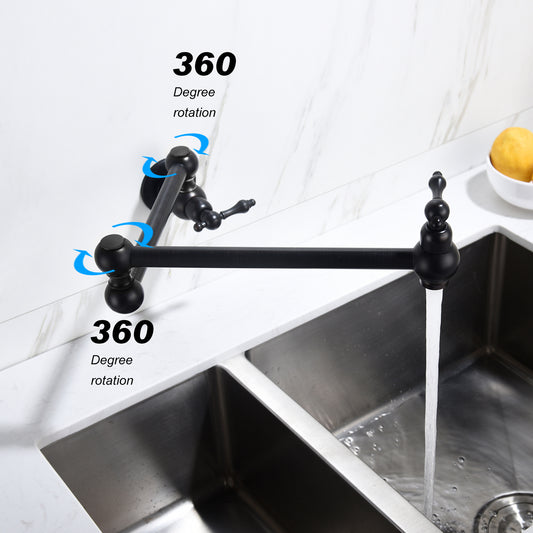 Pot Filler Faucet Wall Mount