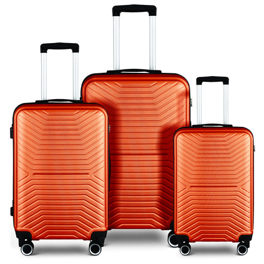 Luggage Sets Expandable ABS Hardshell 3pcs Clearance Luggage Hardside Lightweight Durable Suitcase sets Spinner Wheels Suitcase with TSA Lock 20in/24in/28in