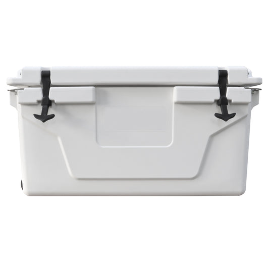 65QT Outdoor Ice Cooler Box with Heavy-Duty Rope Handles