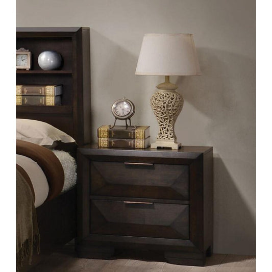 Merveille Nightstand in Espresso 22873