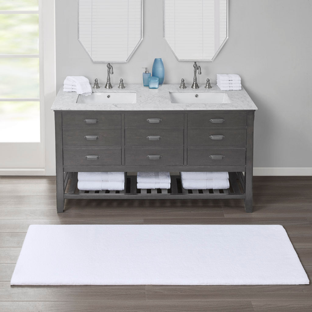 Plush Marshmallow Bathroom Mat