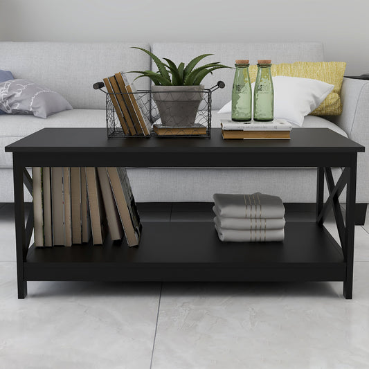 Oxford End Table in Stylish Black Finish