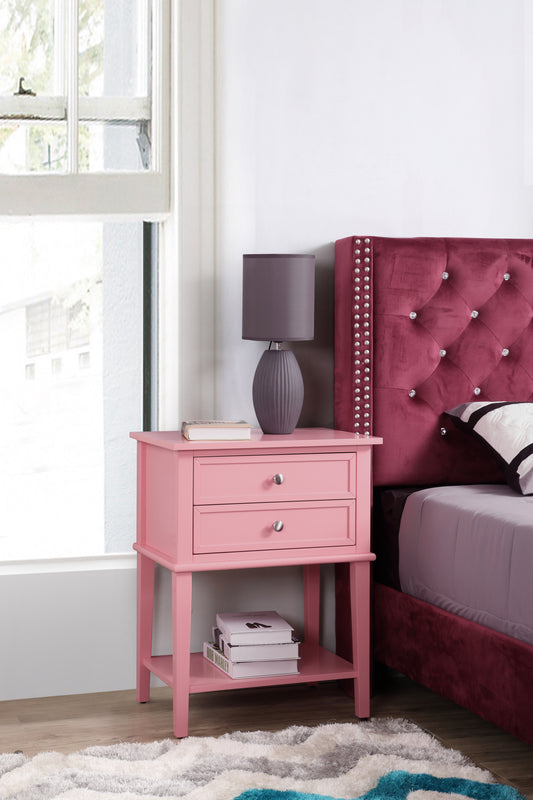 Newton G062-N Nightstand , Pink