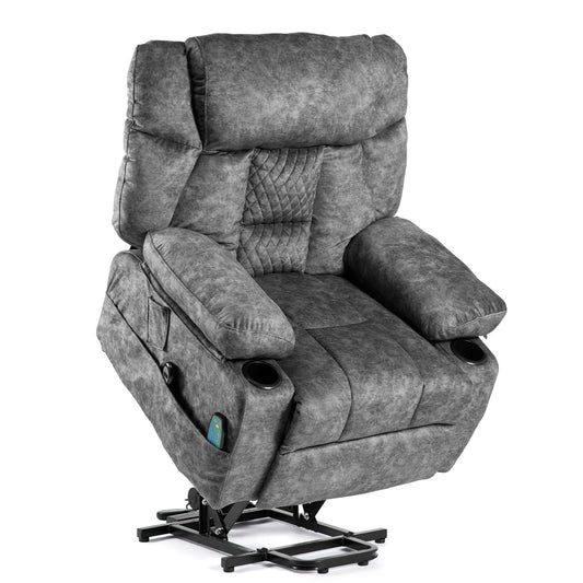 Massage and Heat Power Lift Recliner Chair for Enhanced Comfort