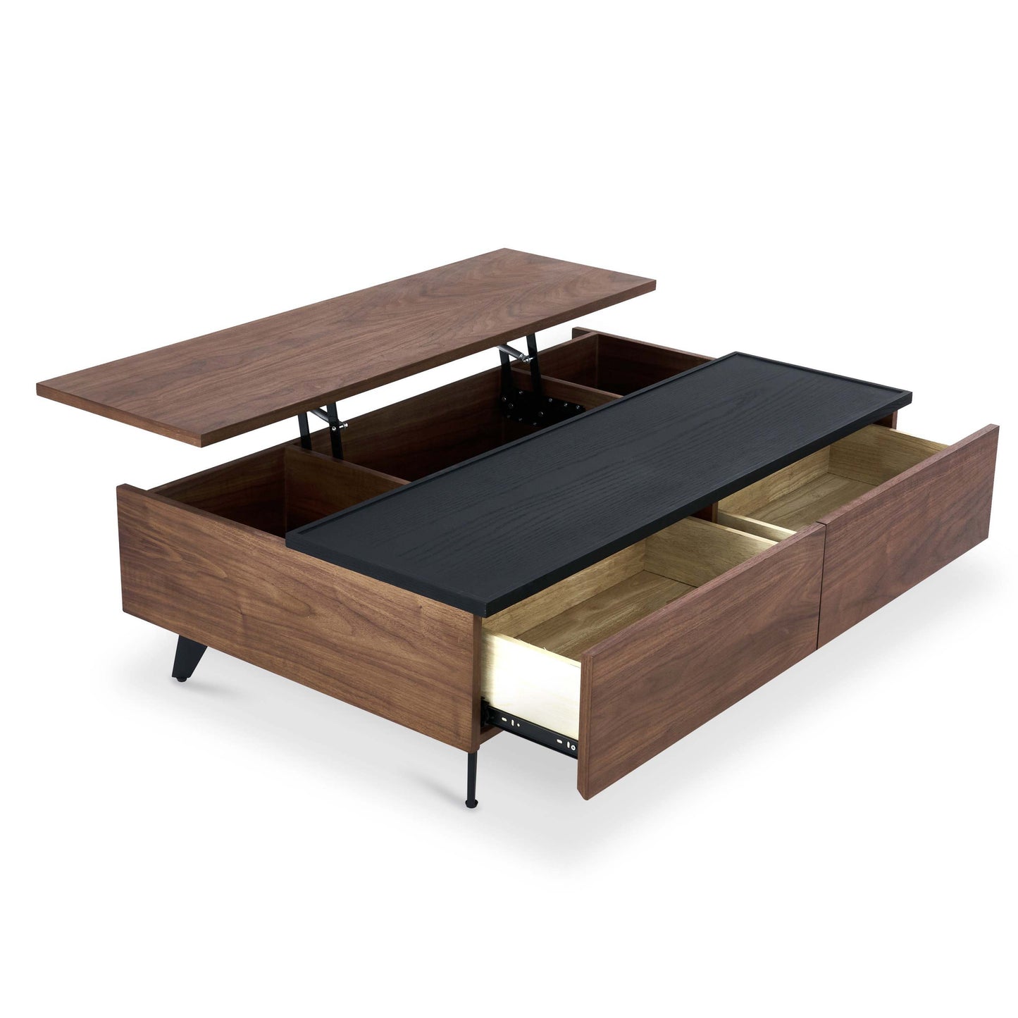 43.3 Stylish Convertible Coffee Table with Storage