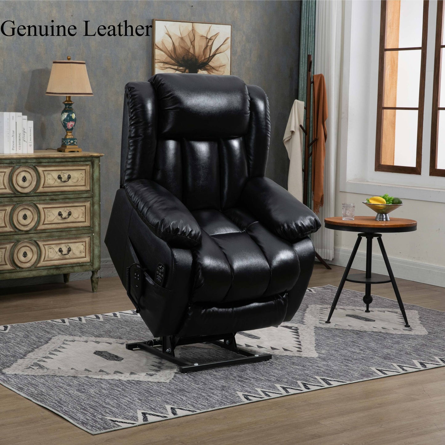 Electric Power Lift Recliner Chair with Massage and Lumbar Heating