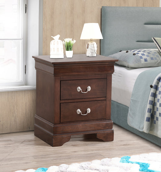 LouisPhillipe G02125-N Nightstand , Cappuccino