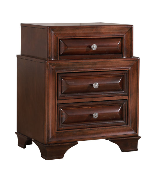 LaVita G8875-N Nightstand , Cappuccino