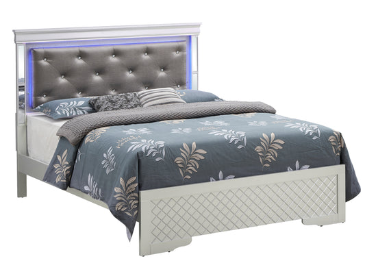 Verona G6700C-FB3 Full Bed , Silver Champagne