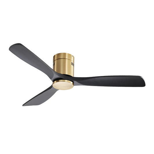 52-Inch Natural Wooden Ceiling Fan with Remote Control