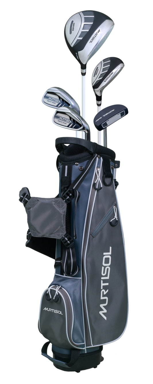 Junior 5-Piece Golf Club Set for 11-13 Year Olds - Gray