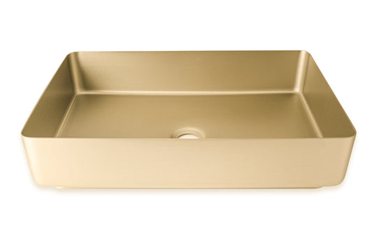 20.66''x13.62'' Stainless Steel Rectangular Vessel Bathroom Sink