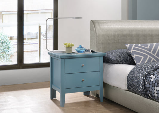 Primo G1338-N Nightstand , Teal