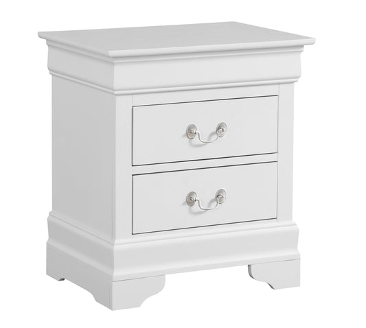 LouisPhillipe G02190-N Nightstand , White