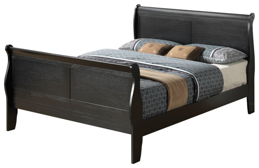 Louis Phillipe G3150A-QB Queen  Bed , Black