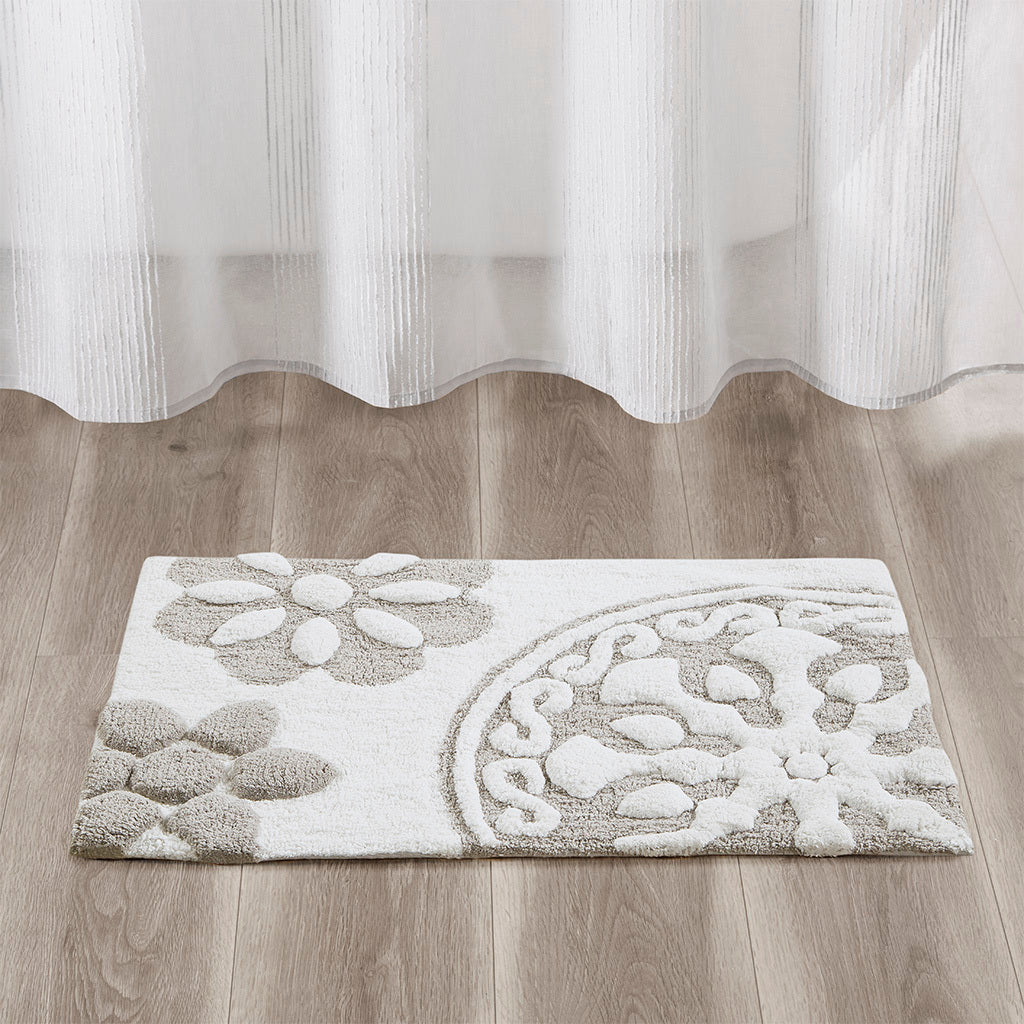 Bohemian Medallion Cotton Bath Rug for Your Bathroom