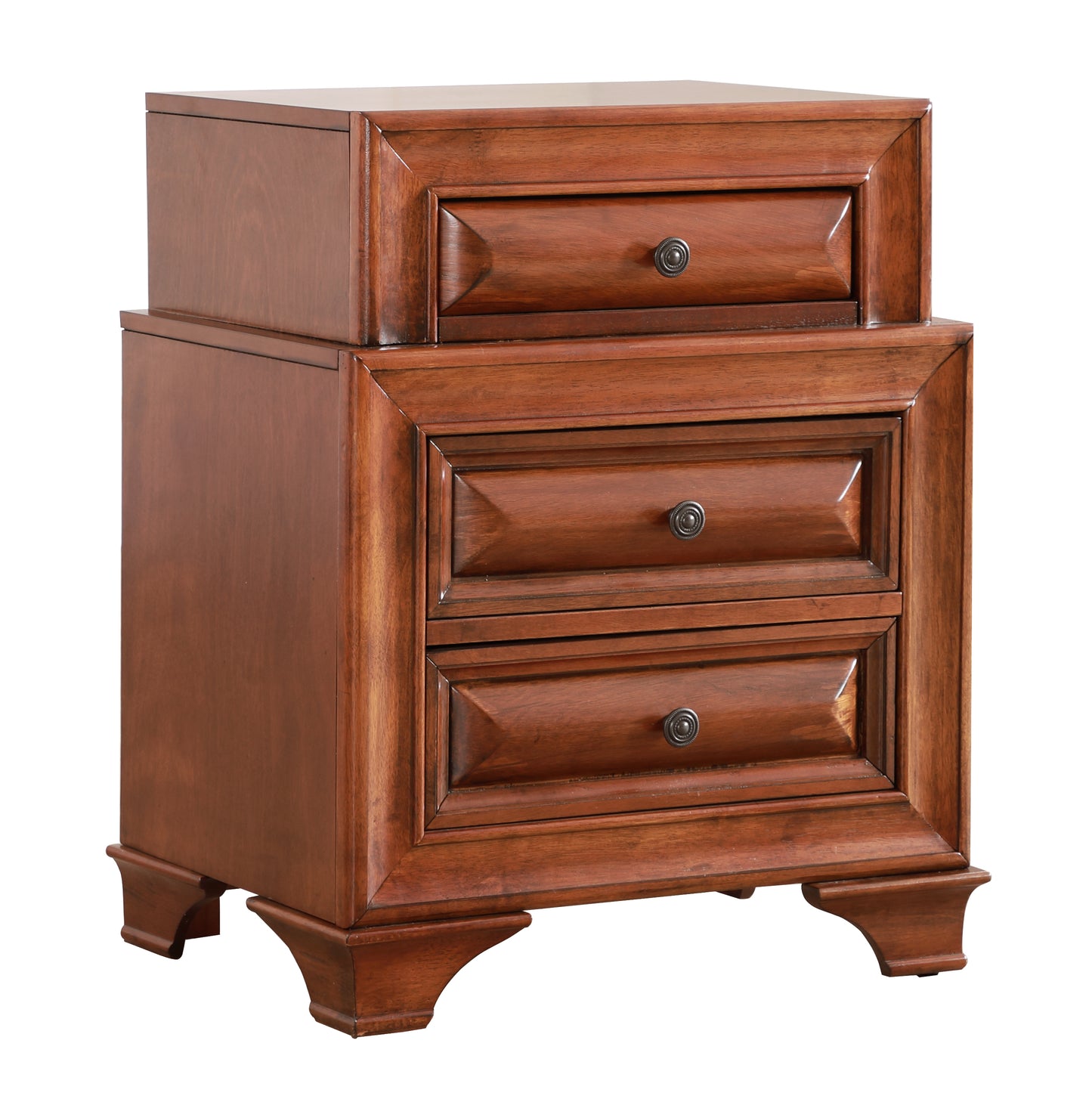 LaVita G8850-N Nightstand , Oak