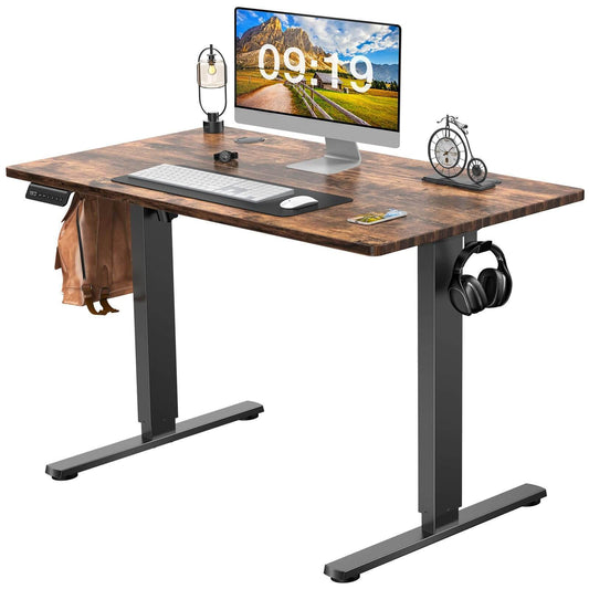 Ergonomic Electric Desk with Smooth Motorized Height Adjustment