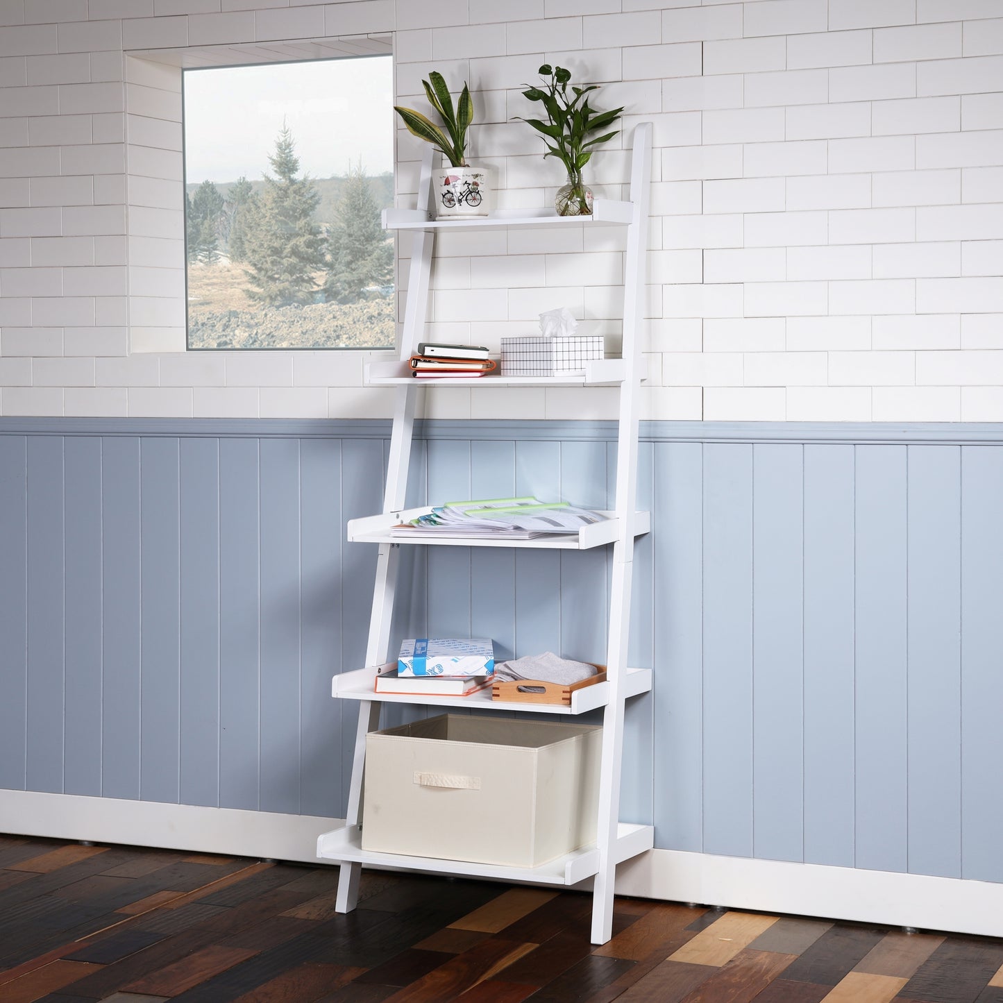 5 - Tier Ladder Shelf