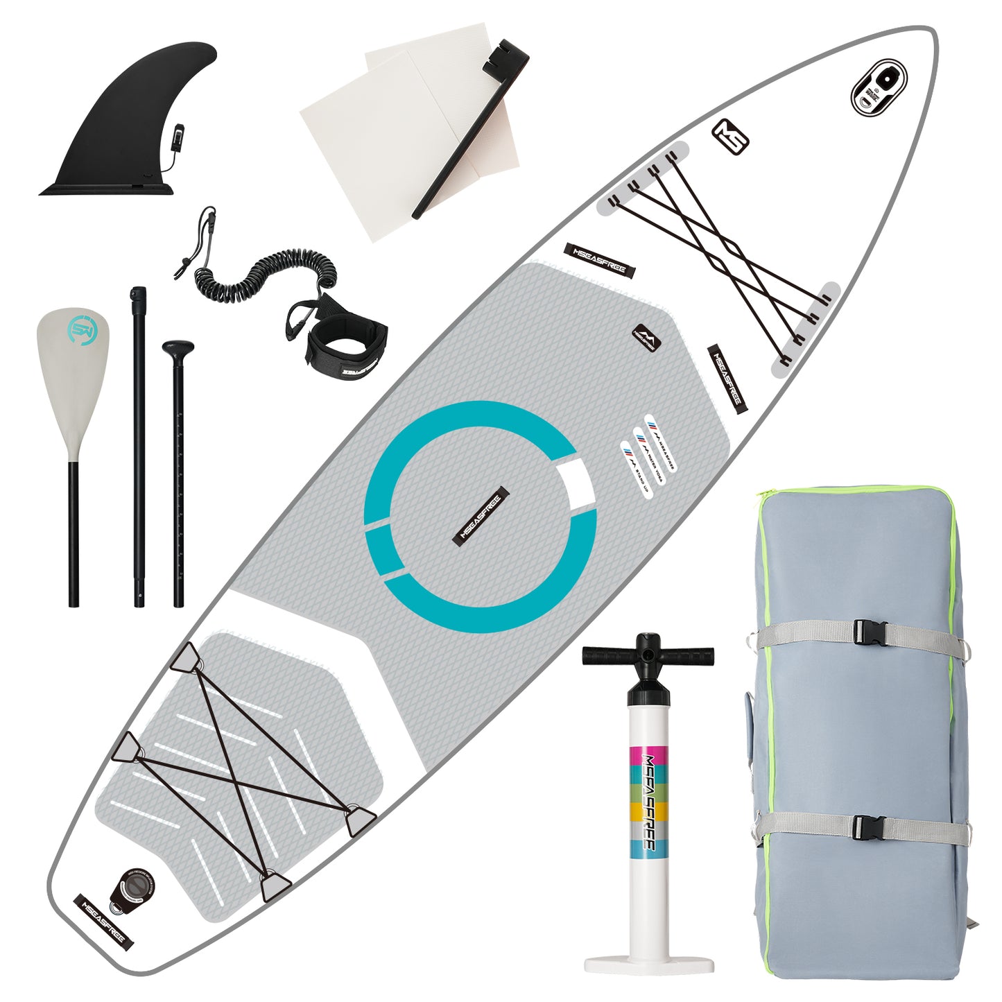 Inflatable Stand Up Paddle Board 11'x34"x6" With Accessories