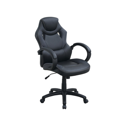 Adjustable Heigh Executive Office Chair, Black