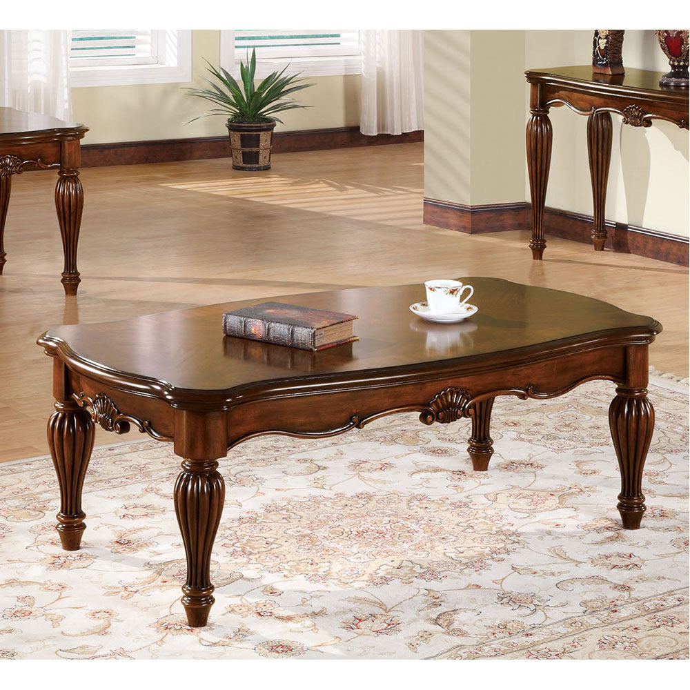 Cherrywood Dreena Coffee Table - Vintage Elegance