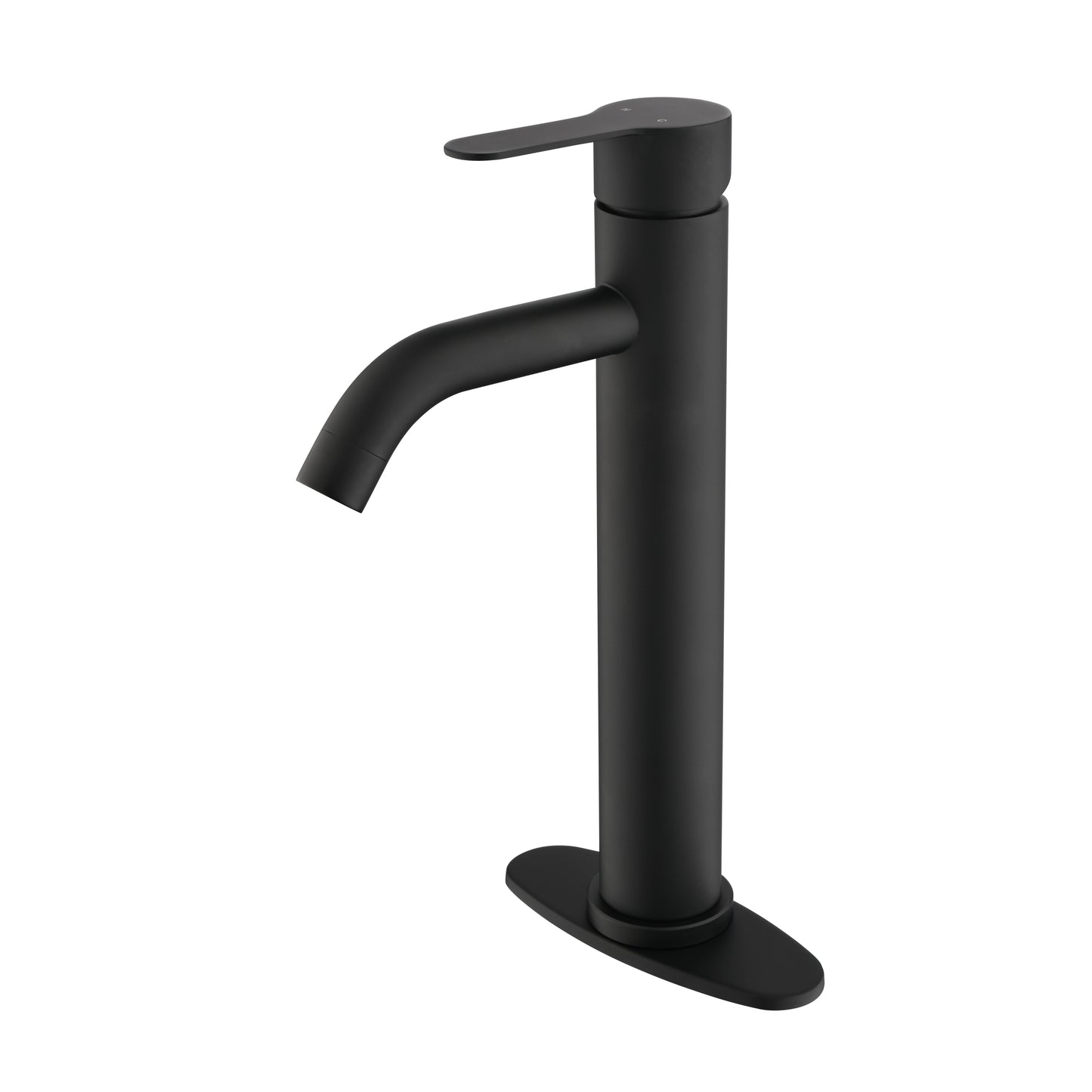 Elegant Waterfall Spout Single Handle Bathroom Faucet