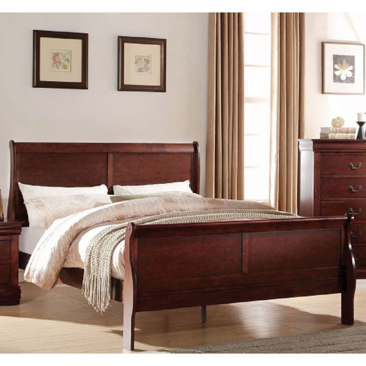 Louis Philippe Full Bed in Cherry 23757F