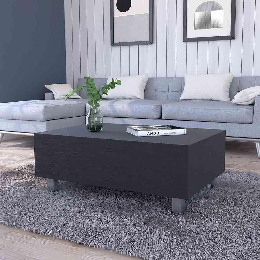 Sleek Lift Top Coffee Table with Storage