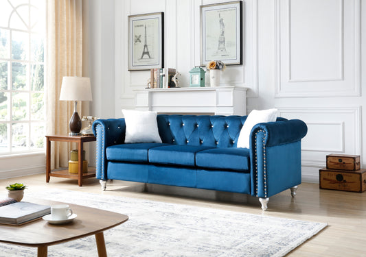 Raisa G861A-S Sofa , NAVY BLUE