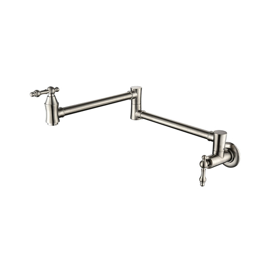 Wall Mount Folding Kitchen Pot Filler Faucet