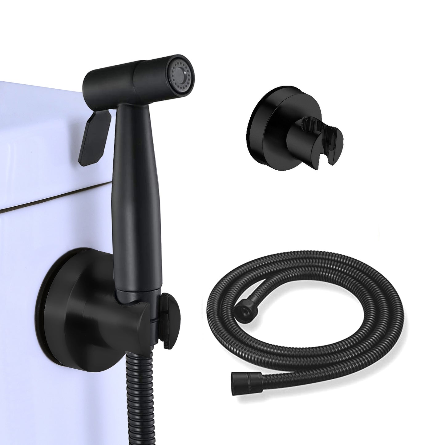 Handheld Bidet Sprayer for Toilet Matte Black