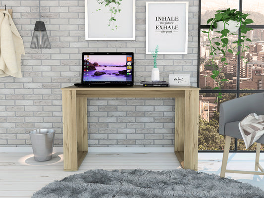 Cozy Oak Computer Desk