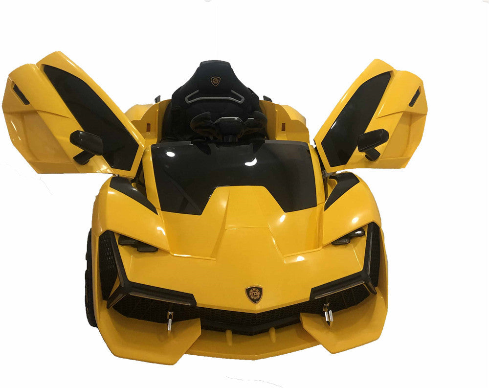 Electric Ride-On Car with Remote Control for Kids 3-6 Years