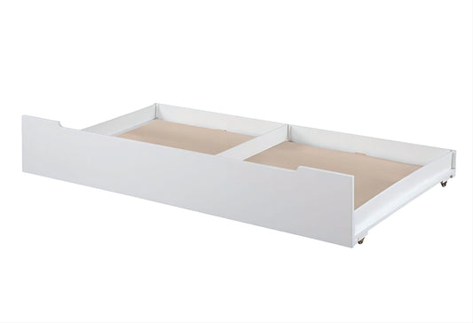 Loreen Trundle (Twin), Oak & White Finish BD01288