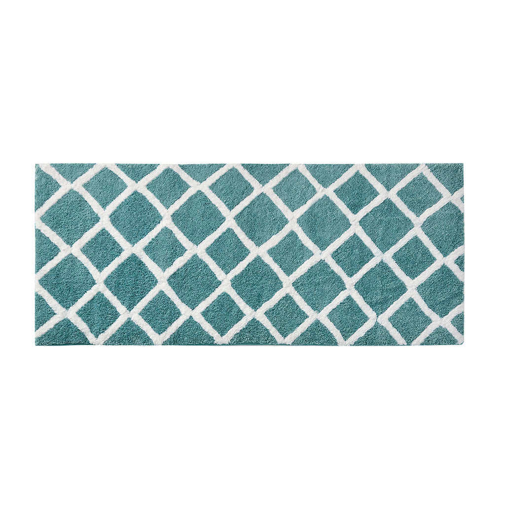 Aqua Reversible High Pile Microfiber Bath Rug