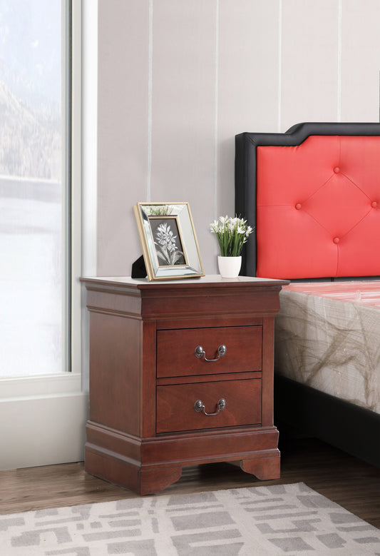 LouisPhillipe G02100-N Nightstand , Cherry