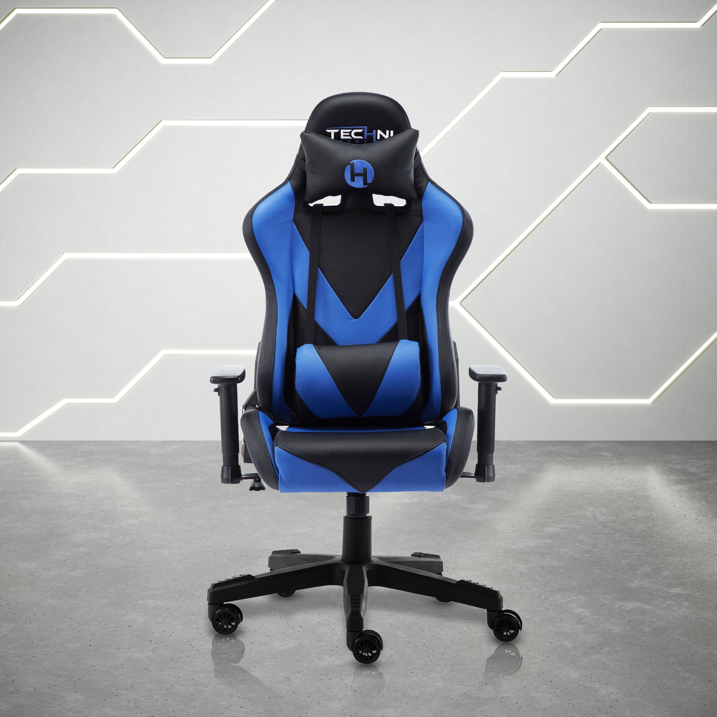 Techni Sport TS-92 Office-PC Gaming Chair, Blue