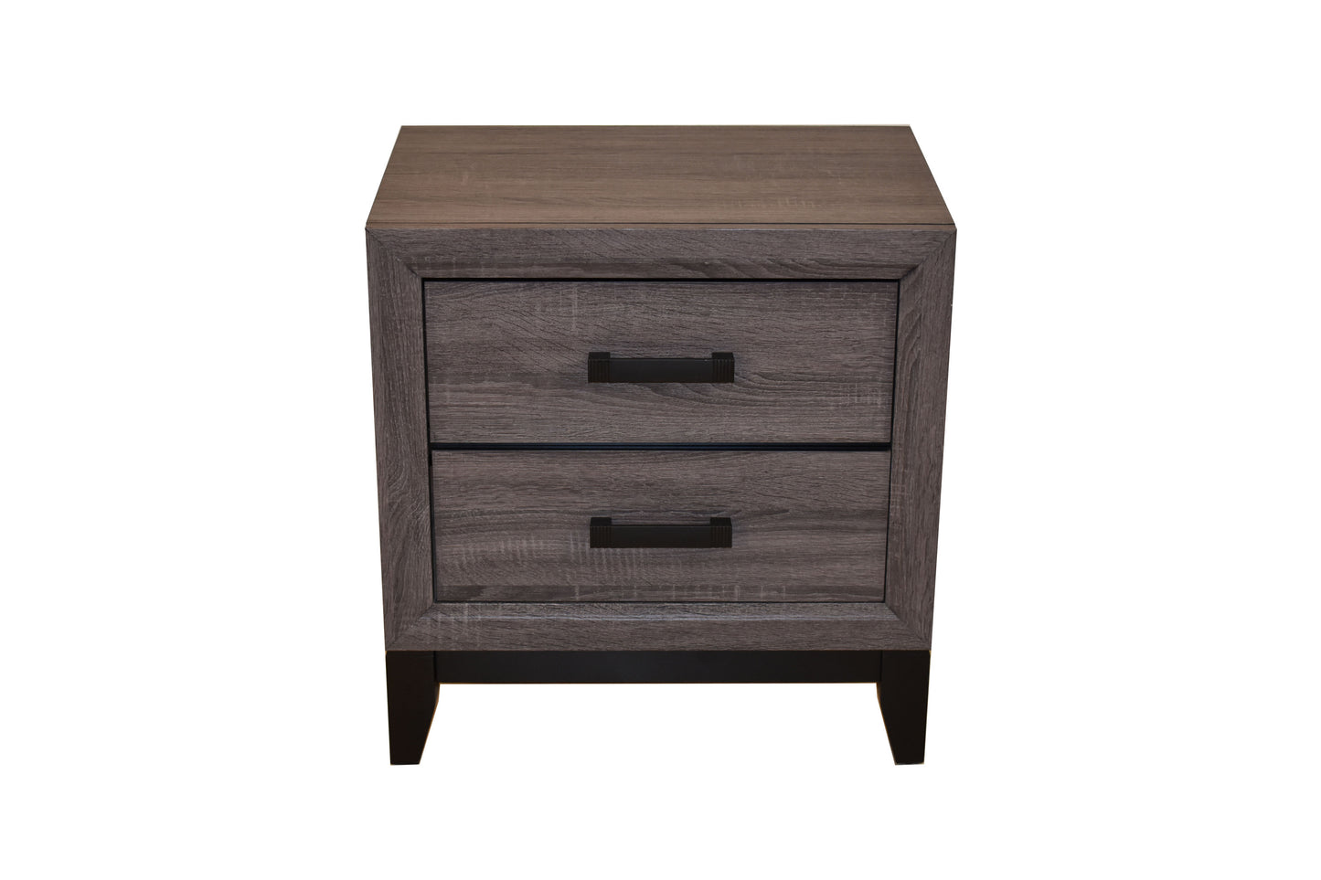 Sierra Wood Nightstand in Gray