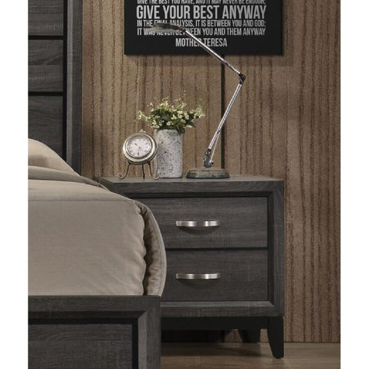 Valdemar Nightstand in Weathered Gray 27053